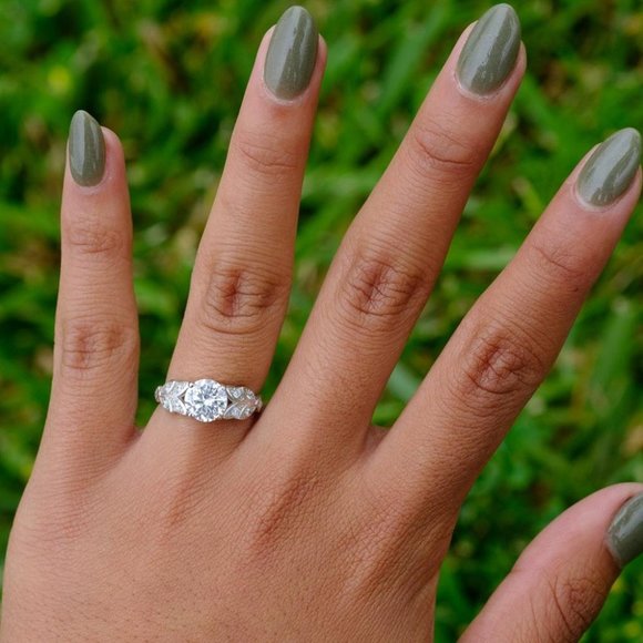 New 925 silver ring, size 6-9 - Picture 5 of 8